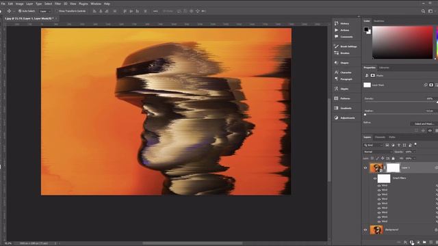 Как создать эффект Пиксельный Глич в Photoshop | How to create Pixel Glitch effect in Photoshop смотреть онлайн