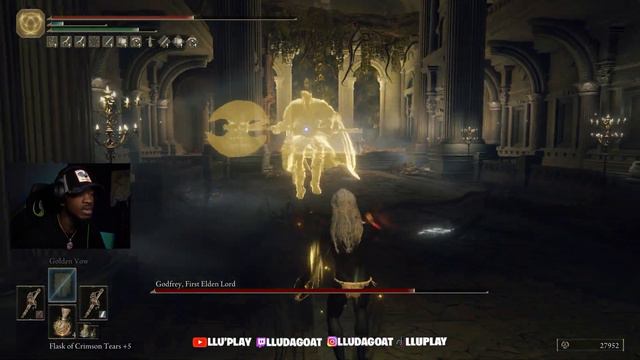 SEKIRO PRO CRIES PLAYING ELDEN RING! - ELDEN RING PLAYTHROUGH смотреть онлайн