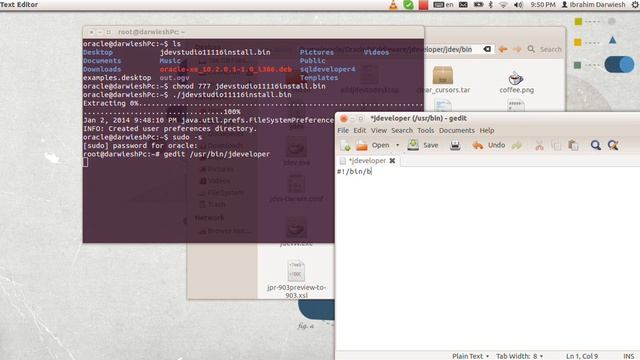 jdev[01] Install Oracle Jdeveloper Ubuntu смотреть онлайн