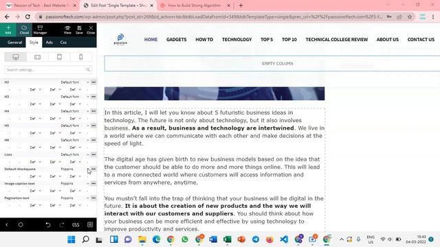 How To Change Font Style in Newspaper 11 Theme | Change Cloud Template Font Style in Newspaper Them смотреть онлайн