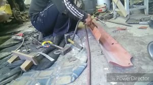 Ремонт кузова Peugeot 206 часть 6 пороги