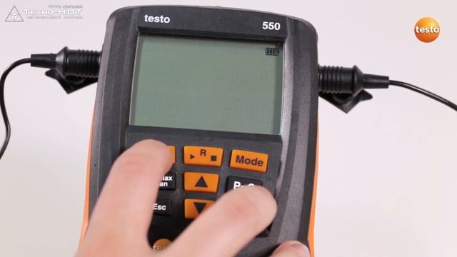 Testo 549 / 550 / 557. Базовые настройки смотреть онлайн