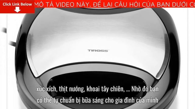 Kẹp nướng sandwich Tiross TS513 bán ở đâu? Máy kẹp bánh mỳ Tiross 513 có tốt không? смотреть онлайн