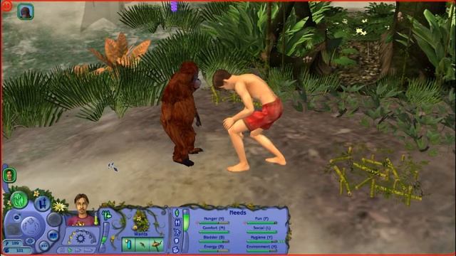 DISEASED - Let's Play - The Sims Castaway Stories - PC - 4 смотреть онлайн