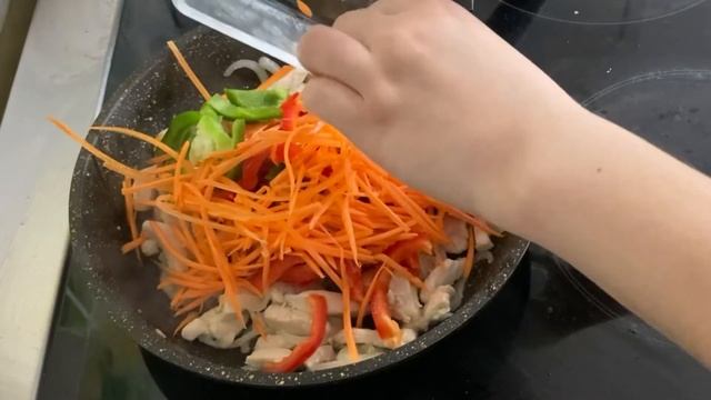 Фунчоза с курицей???#салат #фунчоза #фунчозаскурицей смотреть онлайн