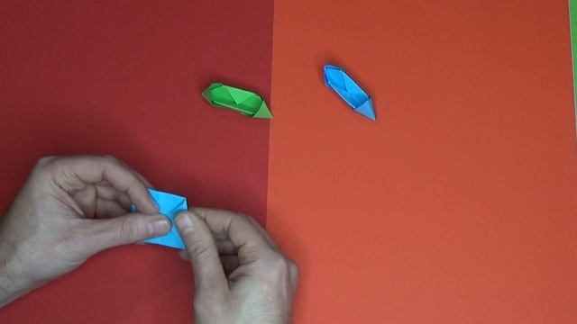 Origami Canoe Boat смотреть онлайн