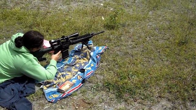 Armalite Super SASS 7.62x51/ 308win sniper rifle смотреть онлайн