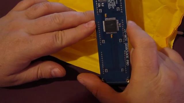 Посылка с модулем часов JY-MCU 3208 Clock Pro (описание) смотреть онлайн