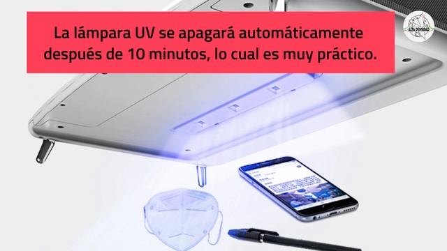 Lámpara de esterilización integrada en base de escritorio para monitor смотреть онлайн