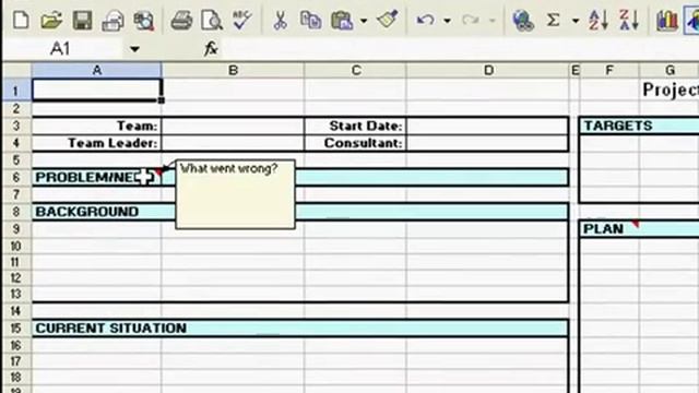 Toyota A3 Report Template in Excel смотреть онлайн