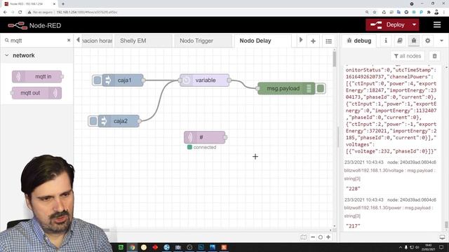 NodeRed: Nodo Delay. Ayuda a depurar y en domotizacion de temporizadores смотреть онлайн