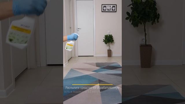 Нейтрализатор запаха WALNUT: убираем неприятный запах ковра