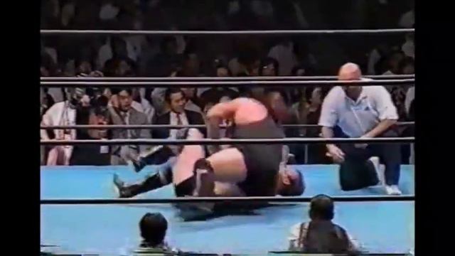 Stan Hansen/Steve Williams vs Gary Albright/The Patriot (All Japan November 10th, 1996) смотреть онлайн