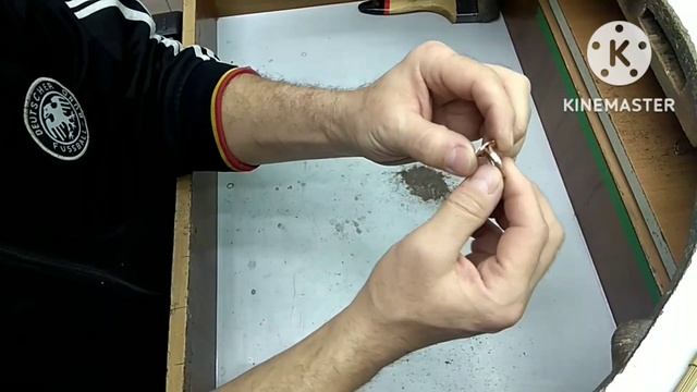 Кривое кольцо Выровнять, и сложный ремонт шпрингельного замочка ®️ смотреть онлайн
