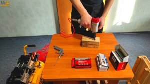 Чего купил?! Компрессор DENZEL DL950, MATRIX нейлер-степлер