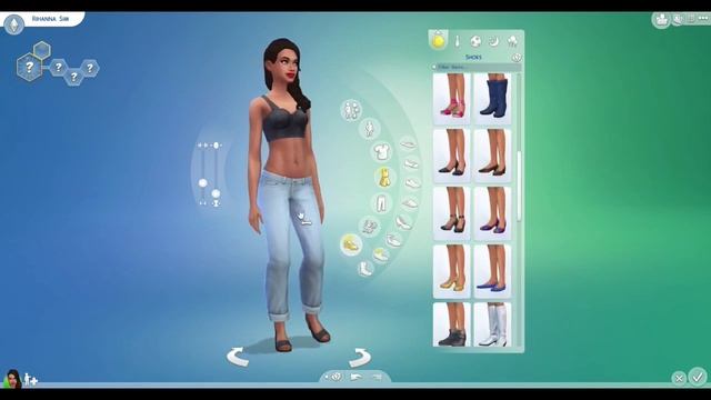 The Sims 4 CAS — Rihanna смотреть онлайн