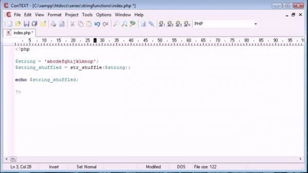 Beginner PHP Tutorial   35   String Functions Part 2 