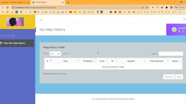Child Safety Secure Information System in PHP смотреть онлайн