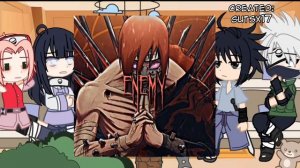 «✧реакция команды №7+хината на злого наруто✧» 【наруто】