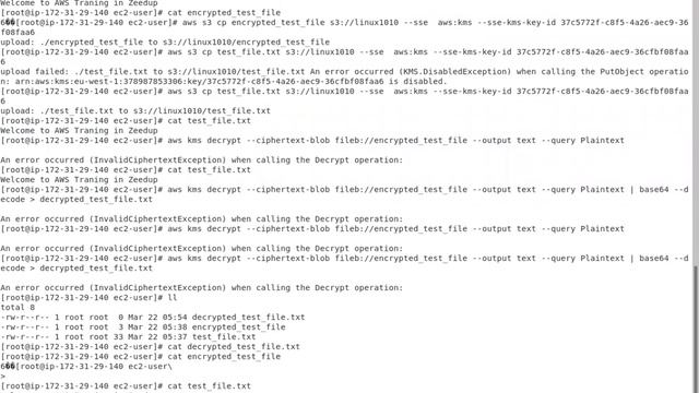 Configuring AWS Inspector and AWS KMS Encryption Keys Part 2 смотреть онлайн