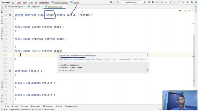 Java 17 Sealed Classes JEP: 409 смотреть онлайн