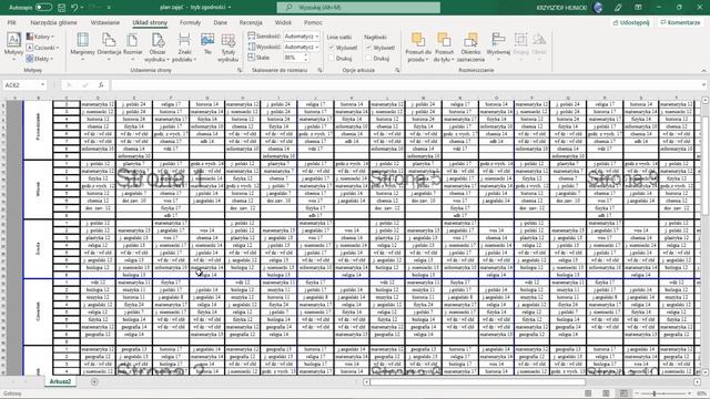 Kurs ? Arkusz Kalkulacyjny Excel - Lekcja 5 - Drukowanie dużych arkuszy ?️ смотреть онлайн