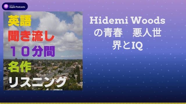 Hidemi Woods の青春　悪人世界とIQ смотреть онлайн