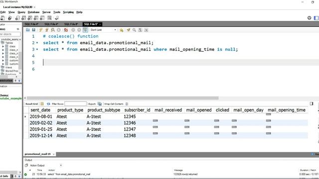 How to return the first non-NULL value in SQL | SQL coalesce() function | coalesce() With Example смотреть онлайн