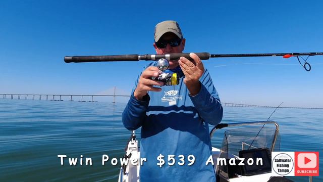 Best Inshore Deep Water Rod & Reel Combo Fishing Tampa Bay, Skyway Bridge & Shipping Channel смотреть онлайн