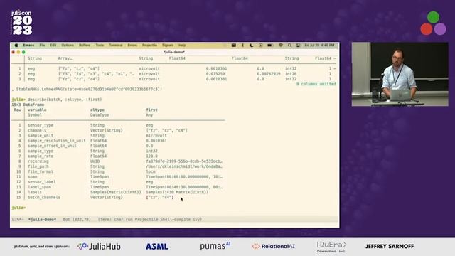 OndaBatches.jl: Continuous, repeatable, and distributed batching | Dave Kleinschmidt | JuliaCon 202 смотреть онлайн