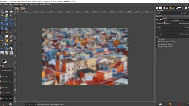 GIMP TUTORIAL: CREATE A TILT SHIFT LENS EFFECT (ADOBE PHOTOSHOP ALTERNATIVE) смотреть онлайн