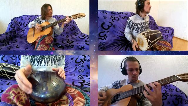 Puzz Band :) Improvisation with a D cetlic minor Puzz Drum смотреть онлайн