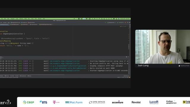 Josh Long — Bootiful Spring GraphQL смотреть онлайн