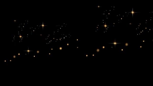 Футаж блёстки на чёрном фоне Hd, для видеомонтажа/sequins On Black Background