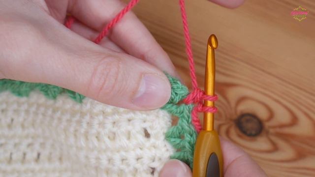 Simple Crochet Border - Tulip / Flowers (Fancy but easy!) Blossom Crochet Tutorial смотреть онлайн