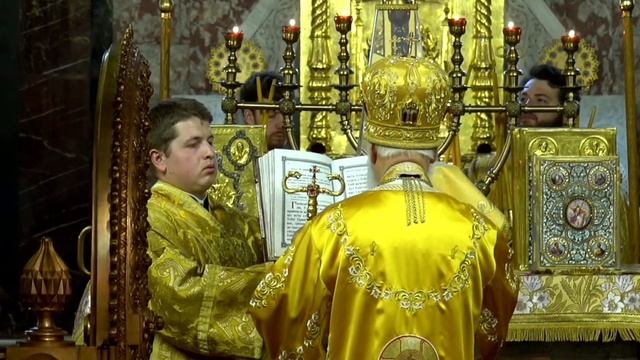 Патріарша Божественна літургія у неділю 1-шу після П’ятидесятниці, всіх святих. 11.06.2023р. смотреть онлайн