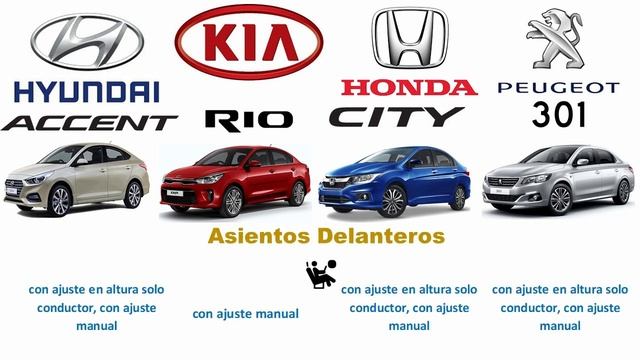 Hyundai Accent Vs. Kia Rio Vs. Honda City Vs. Peugeot 301 (El Mejor Sedan Compacto) смотреть онлайн