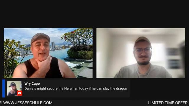 Week 10 NCAAF Kickoff Show W/Special Guest Ross Benjamin / Picks on LSU@BAMA, WASH@USC, BEDLAM смотреть онлайн