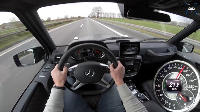 Mercedes G63 AMG AUTOBAHN POV | ACCELERATION & TOP SPEED By AutoTopNL