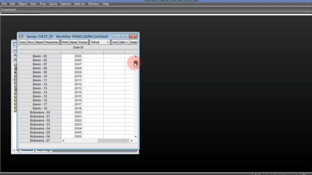 Panel Generalized Method of Moment (GMM) in Eviews (Dynamic) смотреть онлайн
