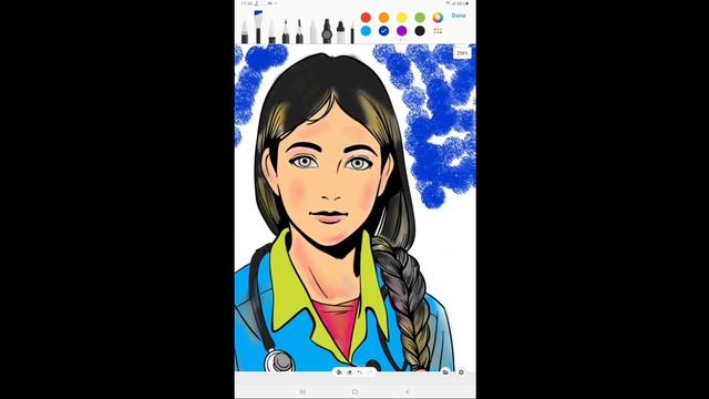 Best PENUP Tutorial | Samsung Galaxy S6 Lite | Sketch | Episode 1 смотреть онлайн