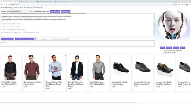 Gen AI Chat GPT4 - Confluent Cloud and MongoDB Vector Search смотреть онлайн