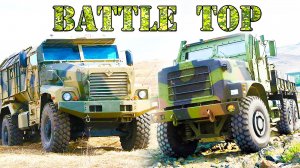 10 лучших ВОЕННЫХ ГРУЗОВИКОВ мира ⭐ Камаз, Краз, Урал и Маз. Кто круче ?