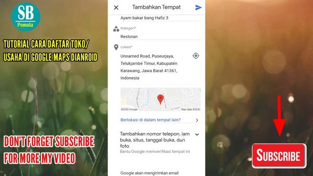 CARA MENDAFTARKAN LOKASI USAHA ANDA DIGOOGLE MAPS DI ANROID - DIGITAL MARKETING смотреть онлайн