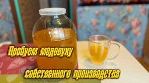 ПЬЕТСЯ МЯГКО, НО ПЕРВОЕ ВПЕЧАТЛЕНИЕ ОБМАНЧИВО. Пробуем медовуху собственного производства