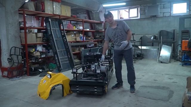 Мотобуксировщик TUNDRA от производителя БУРЛАК-М. Презентация НОВИНКИ