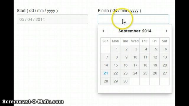 Datepicker смотреть онлайн