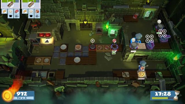 Overcooked 2 - 6-6 Solo 3 Stars