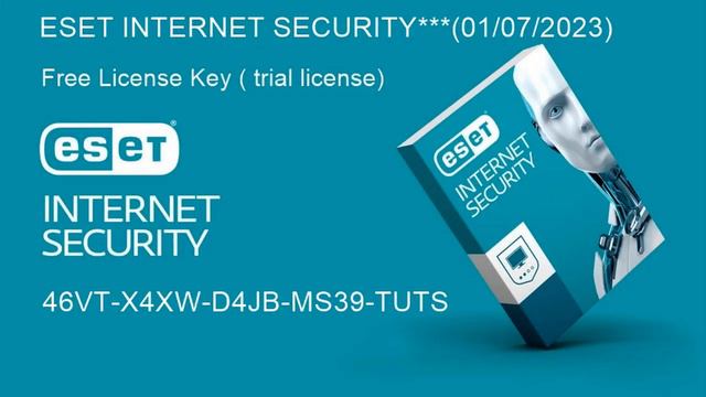 ESET NOD32 ANTIVIRUS Free Trial License activation key for 30 days | July 01, 2023 смотреть онлайн