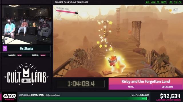 Kirby and the Forgotten Land by Mr_Shasta in 1:51:20 - Summer Games Done Quick 2022 смотреть онлайн